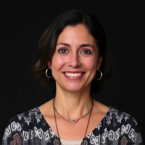 Retrato de Ana Beatriz Ferreira, a fundadora e diretora do Estüdio Cena Aberta.